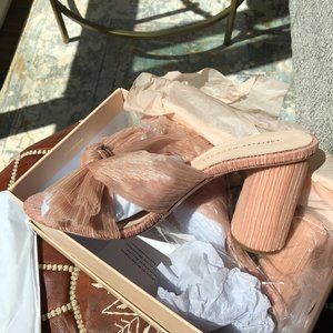 Loeffler Randall Penny pleated knotted mule